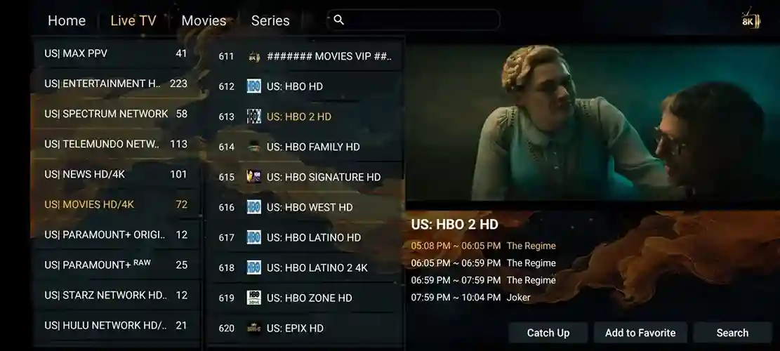 Preview 1 - iScreen IPTV Premium IPTV Subscription