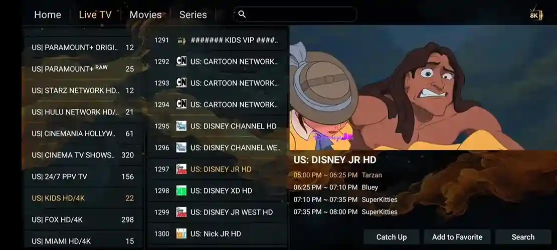 Preview 2 - iScreen IPTV Premium IPTV Subscription